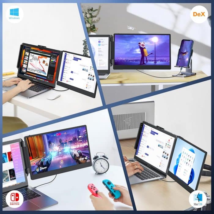 ⁦Dual-Screen S1 - המסך שיכפיל לכם את הפרודוקטיביות⁩ – תמונה ⁦5⁩